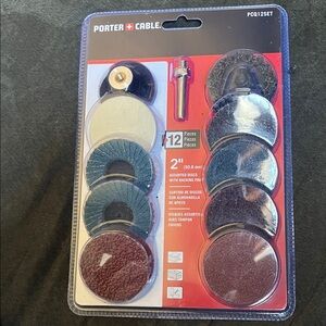 12-Piece Assorted Disc Set - Red, Black, Blue